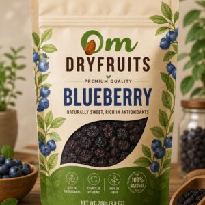 om dryfruits blueberry